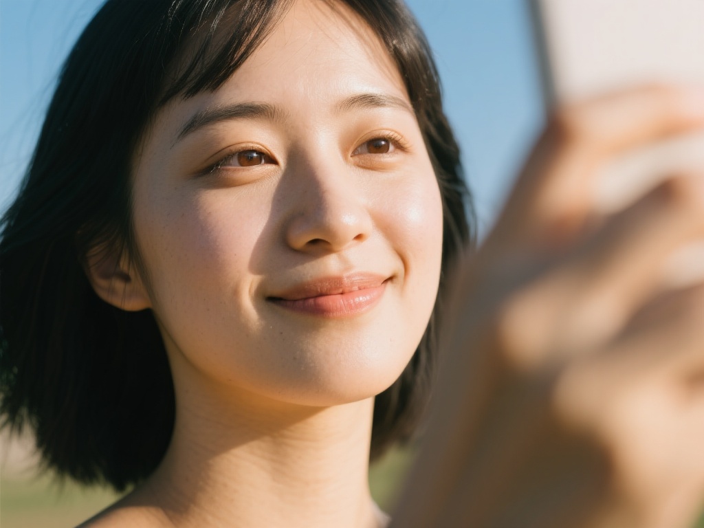 “小鹿整理零碎自拍,疑似晒黑引关注” 自拍中的情绪表达:晒黑还是感受自然?