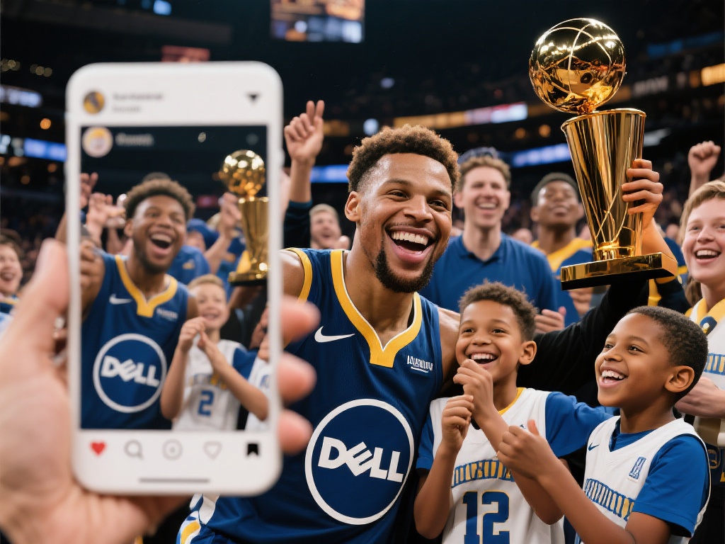 冠军的滋味!戴尔抽雪茄庆祝职业首冠荣耀 此外,体育运动的价值还在于激励下一代。戴